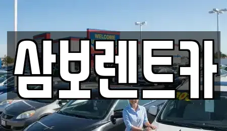 대구광역시 북구 팔달동 렌트카 전문 삼보렌트카