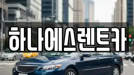 대구광역시 수성구 욱수동 렌트카 전문 하나에스렌트카