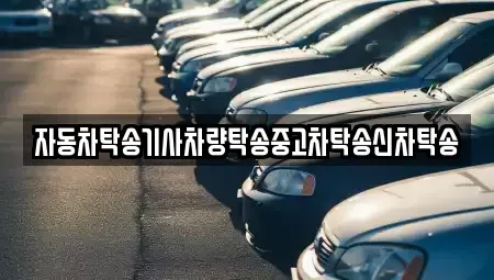 대전 대덕구 와동 중고차 전문 자동차탁송기사차량탁송중고차탁송신차탁송