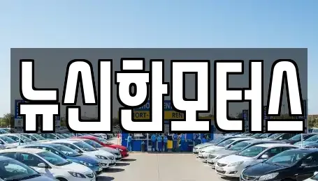 대전 대덕구 이현동 중고차 전문 뉴신한모터스