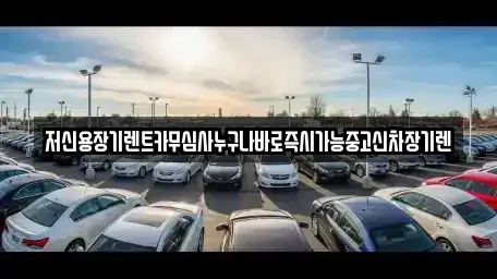 대전 동구 신흥동 장기렌트카 전문 저신용장기렌트카무심사누구나바로즉시가능중고신차장기렌