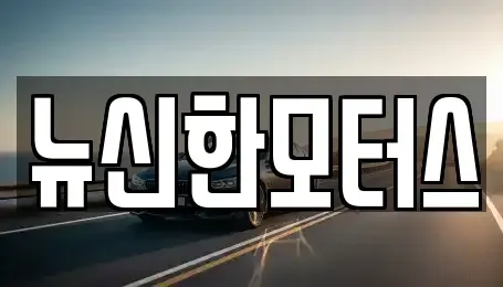 대전 동구 신흥동 중고차매매 전문 뉴신한모터스