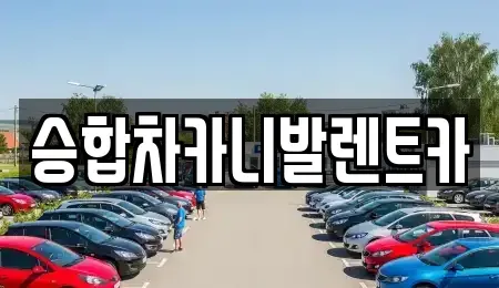대전 유성구 신봉동 렌트카 전문 승합차카니발렌트카