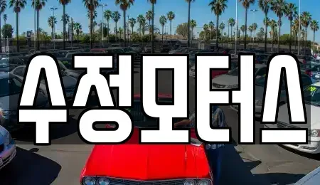 대전 유성구 신봉동 중고차매매 전문 수정모터스
