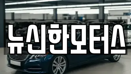 대전광역시 대덕구 장동 중고차 전문 뉴신한모터스