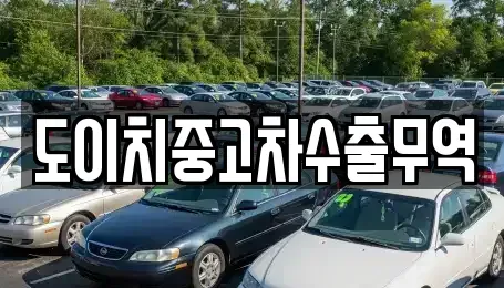 대전광역시 대덕구 장동 중고차 전문 도이치중고차수출무역