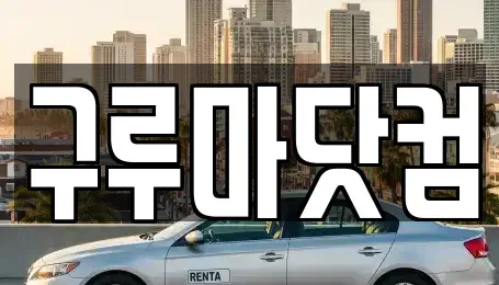 대전광역시 유성구 죽동 장기렌트카 전문 구루마닷컴