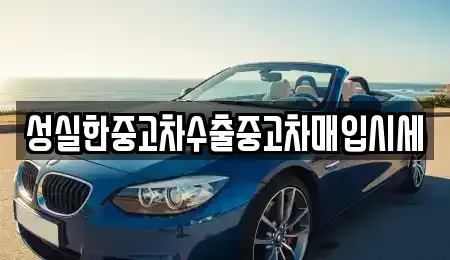 대전광역시 유성구 죽동 중고차 전문 성실한중고차수출중고차매입시세