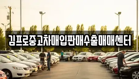 부산 중구 부평동4가 중고차 전문 김프로중고차매입판매수출매매센터