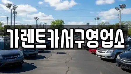 부산광역시 서구 암남동 렌트카 전문 가렌트카서구영업소