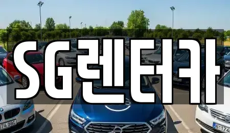 부산광역시 중구 신창동4가 렌트카 전문 SG렌터카