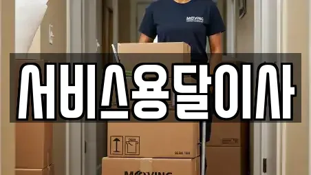 서비스용달이사