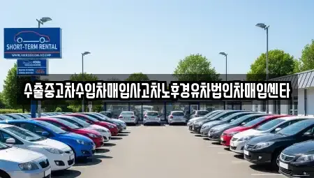 서울 강남구 개포동 중고차 전문 수출중고차수입차매입사고차노후경유차법인차매입센타