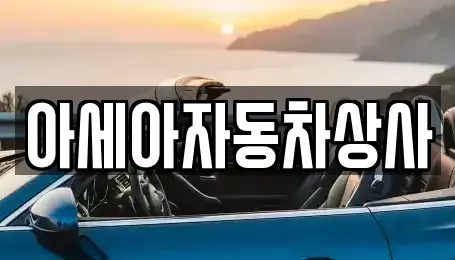 서울 강남구 개포동 중고차 전문 아세아자동차상사