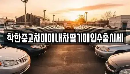 서울 강남구 개포동 중고차매입 전문 착한중고차매매내차팔기매입수출시세