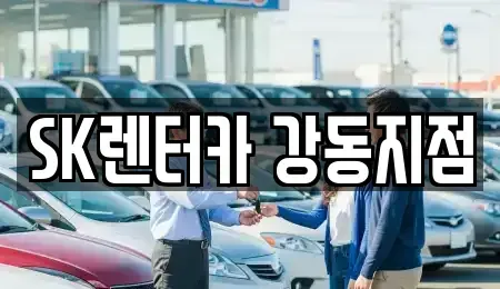 서울 강동구 성내동 장기렌트카 전문 SK렌터카 강동지점