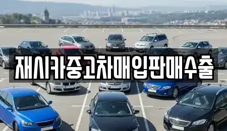 서울 강동구 성내동 중고차매입 전문 재시카중고차매입판매수출