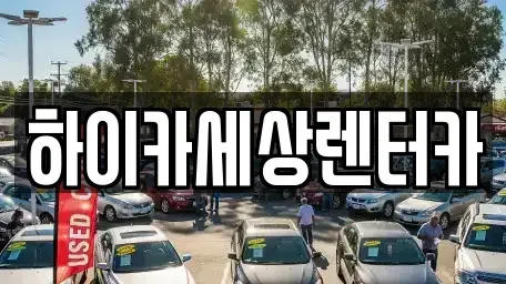 서울 구로구 고척동 장기렌트카 전문 하이카세상렌터카