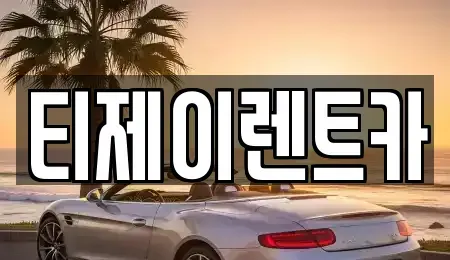 서울 동작구 노량진동 렌트카 전문 티제이렌트카