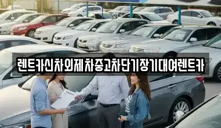 서울 동작구 대방동 단기렌트카 전문 렌트카신차외제차중고차단기장기대여렌트카