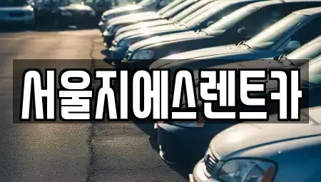 서울 마포구 아현동 렌트카 전문 서울지에스렌트카