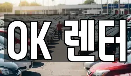 서울 성북구 보문동6가 렌트카 전문 OK 렌터
