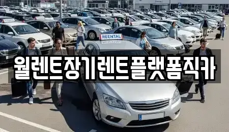 서울 성북구 상월곡동 장기렌트카 전문 월렌트장기렌트플랫폼직카