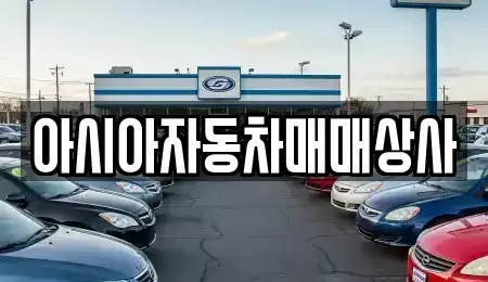 서울 성북구 상월곡동 중고차매매 전문 아시아자동차매매상사
