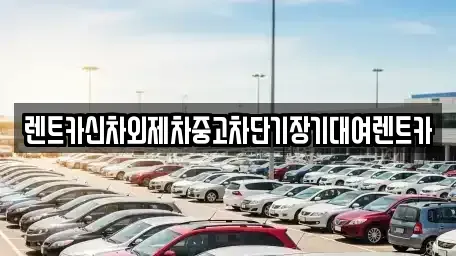 서울 용산구 원효로2가 단기렌트카 전문 렌트카신차외제차중고차단기장기대여렌트카