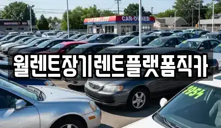 서울 은평구 수색동 장기렌트카 전문 월렌트장기렌트플랫폼직카