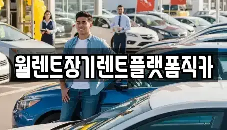 서울 종로구 혜화동 장기렌트카 전문 월렌트장기렌트플랫폼직카