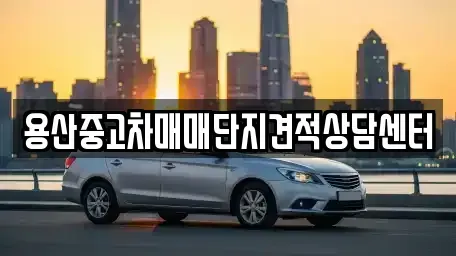 서울 중구 만리동2가 중고차매매 전문 용산중고차매매단지견적상담센터