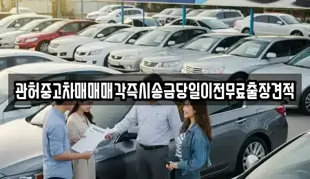 서울특별시 서대문구 대현동 중고차 전문 관허중고차매매매각즉시송금당일이전무료출장견적