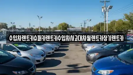 서울특별시 성북구 안암동2가 장기렌트카 전문 수입차렌트카슈퍼카렌트카수입차사고대차월렌트카장기렌트카