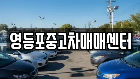서울특별시 영등포구 중고차 전문 영등포중고차매매센터