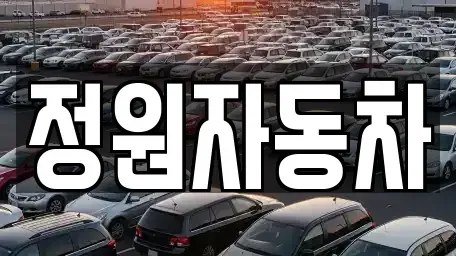 서울특별시 용산구 원효로4가 중고차매매 전문 정원자동차