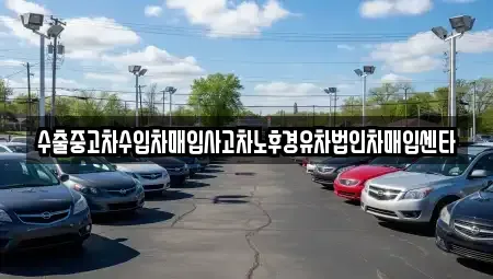 서울특별시 은평구 녹번동 중고차 전문 수출중고차수입차매입사고차노후경유차법인차매입센타
