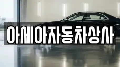 서울특별시 종로구 세종로 중고차매매 전문 아세아자동차상사