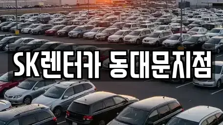 서울특별시 종로구 연지동 렌트카 전문 SK렌터카 동대문지점