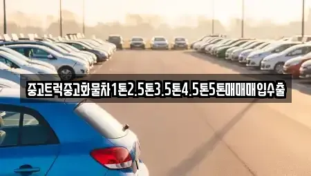 서울특별시 중구 남학동 중고차매입 전문 중고트럭중고화물차1톤2.5톤3.5톤4.5톤5톤매매매입수출