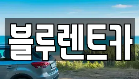 서울특별시 중구 렌트카 전문 블루렌트카