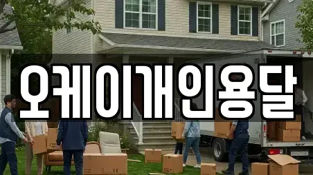 오케이개인용달