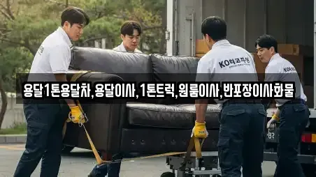 용달1톤용달차,용달이사,1톤트럭,원룸이사,반포장이사화물