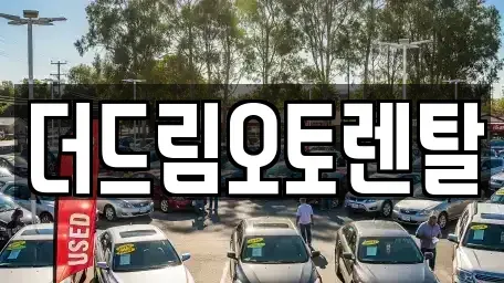 울산광역시 북구 송정동 렌트카 전문 더드림오토렌탈