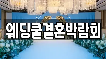 웨딩쿨결혼박람회