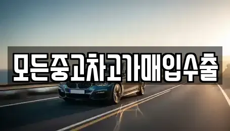 인천 동구 송현동 중고차 전문 모든중고차고가매입수출