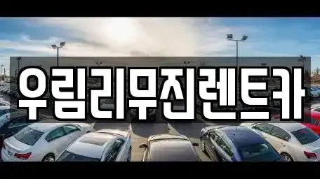 인천광역시 서구 원당동 렌트카 전문 우림리무진렌트카