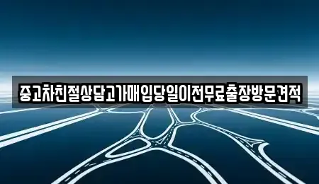 인천광역시 중구 해안동3가 중고차매매 전문 중고차친절상담고가매입당일이전무료출장방문견적