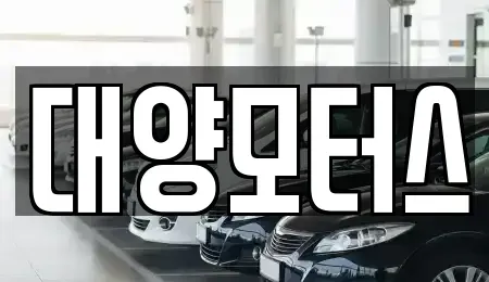 전남 목포시 해안동2가 중고차매매 전문 대양모터스