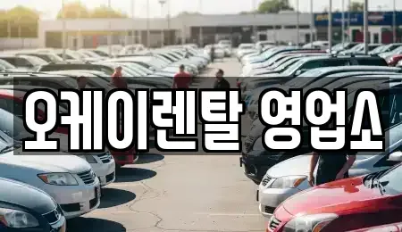 전남 보성군 보성읍 렌트카 전문 오케이렌탈 영업소